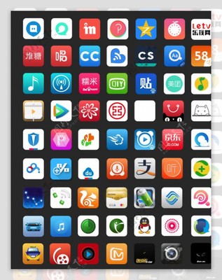 手機(jī)應(yīng)用程序圖標(biāo)圖片素材-編號(hào)07813691-